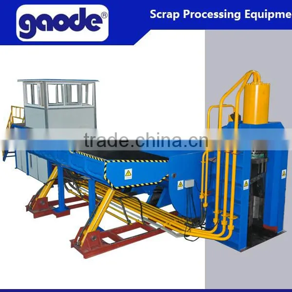 630Ton Hydraulic Two Wings Type Scrap Metal Baler and Shear photo-2