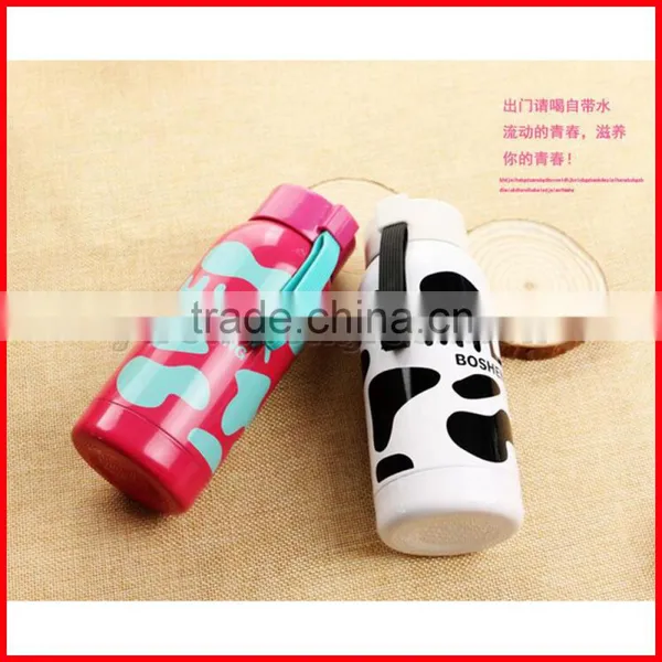 Factory Sale Cute Dairy Cow Stainless Steel Thermos Child Bottle Vacuum Flask For Kids photo-6