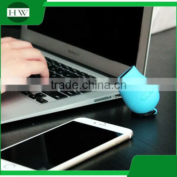 Photo Music Powered Amplifier Mobile Phone Sound Box Mini Speaker Portable Peashooter Wireless Bluetooth Speaker With Key Chain photo-2