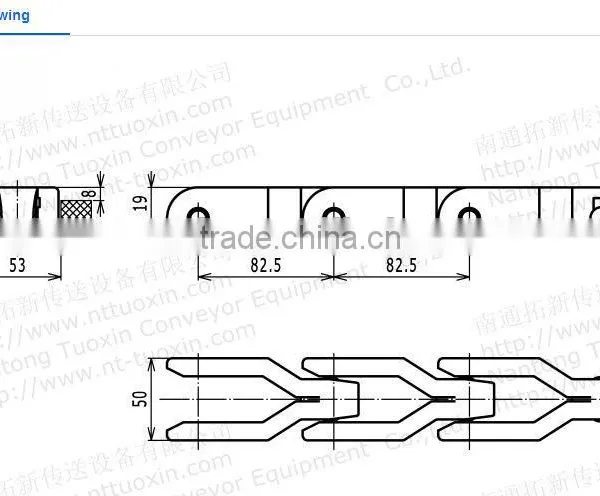 2800-0 Case Conveyor Chains for Processing Lines photo-3
