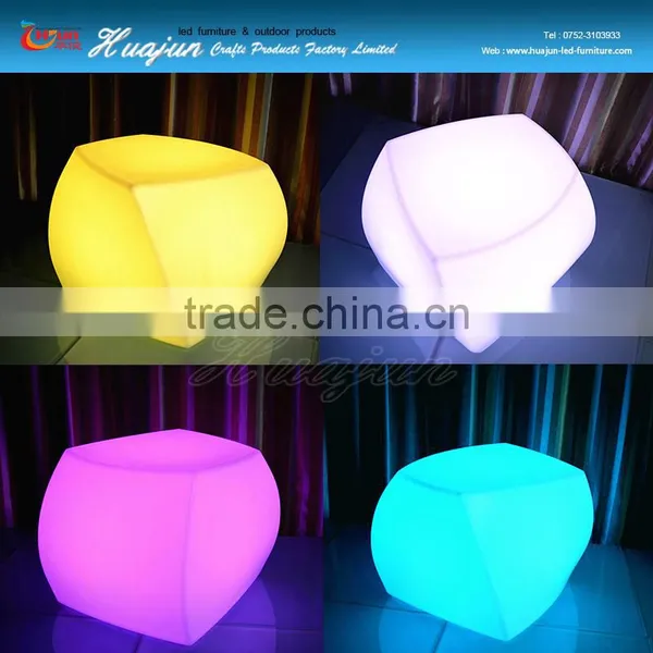Plastic Shell & Rechargeable Fashion Colorful LED Stool photo-4
