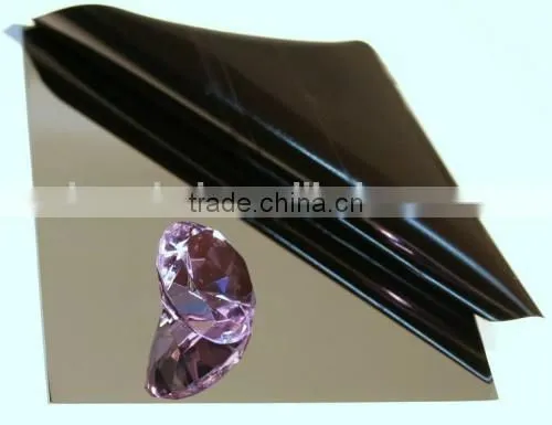 4x8 1.2mm Mirror Finish Stainless Steel Blcak Colored Sheet Metal photo-3