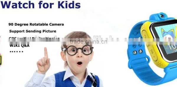 Q730 3G GPRS GPS Locator Tracker Anti-Lost Smartwatch Baby Watch With Camera photo-2