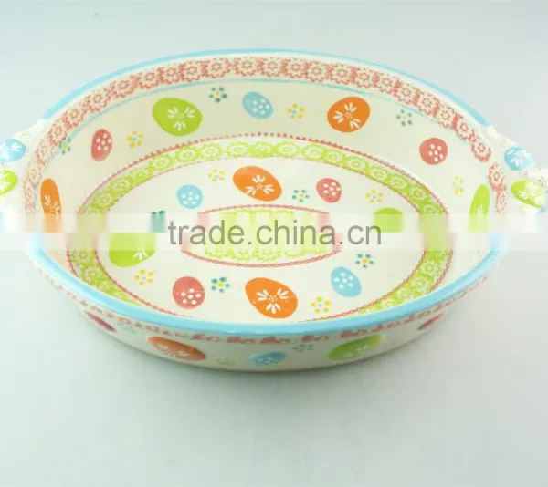 Hand Painted Colorful Bakeware With Cheap Price in Stock photo-2