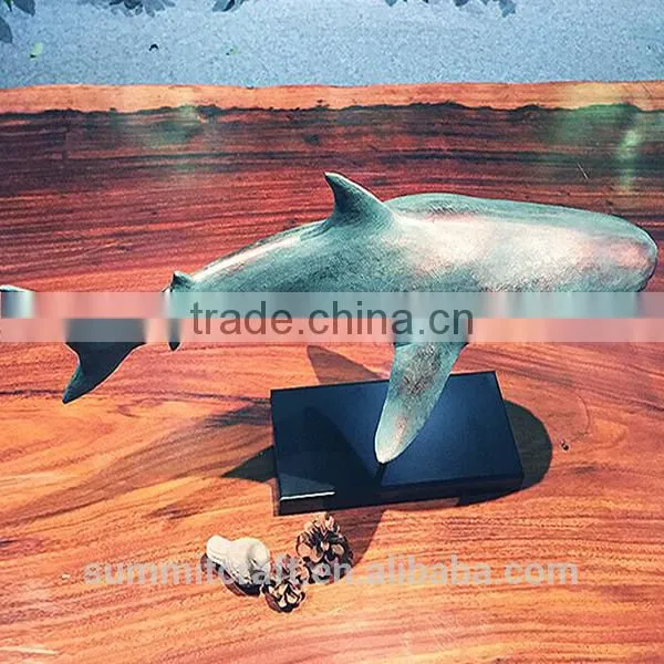Modern Polyresin Animal Shark Figurine photo-3