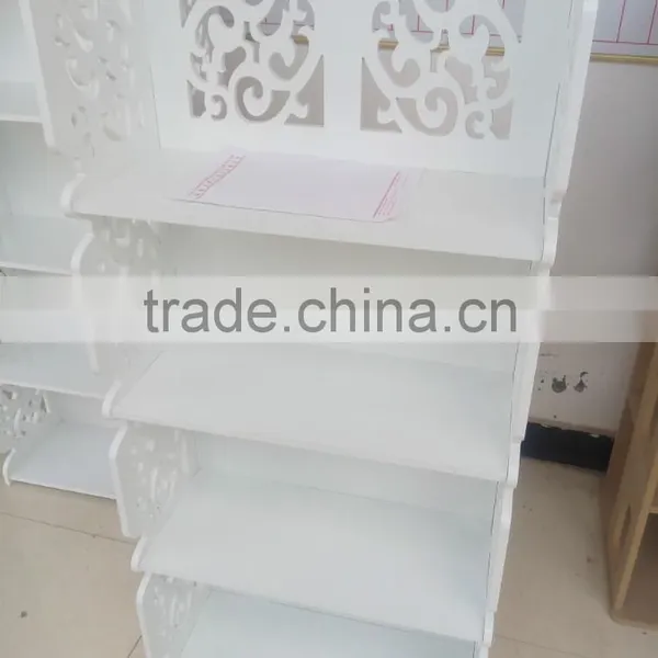 2016 New Style White Classical Wood Storage Cabinet /Bookshelf photo-4