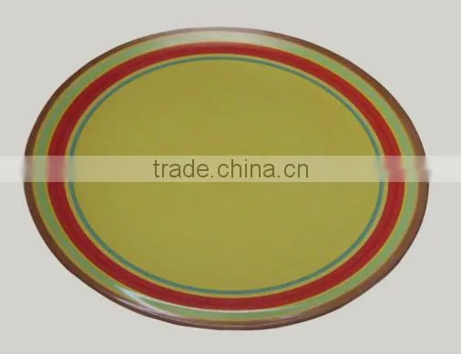 ECO-Friendly Round Melamine Plates For Dinner photo-2