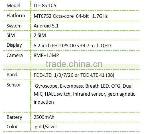 LTE8S105 Dual Screen Mobile Phone Wholesale photo-2