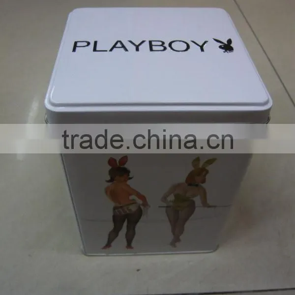 Square Tea Tin Caddy photo-4