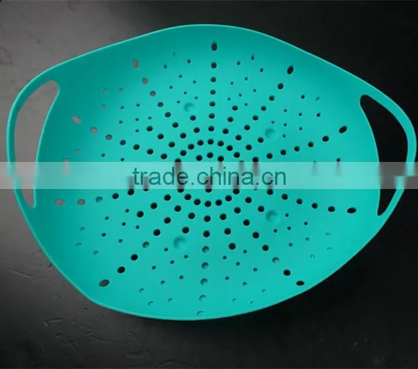 11214 Silicone Fruit Vegetable Steamer Basket photo-6