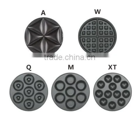 Changeable Sandwich Maker Waffle Maker 1000w photo-6
