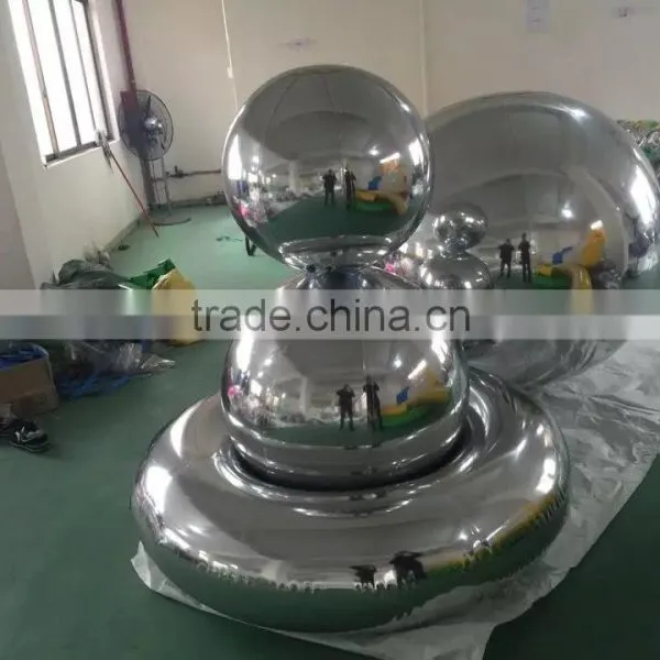 High Quality New Product / Inflatable Mirror Ball / Party Decoration Giant PVC Reflective Mirror Ball For Sale photo-2