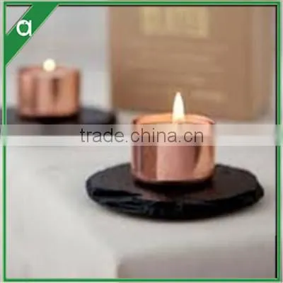 Tea Light Scented Candle in Copper Container photo-5