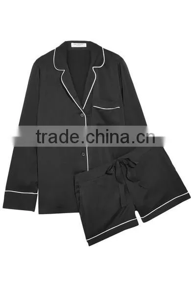 Bulk Pajama Set for Women Fashion Long Sleeve Ladies Pyjamas and Sleepwear photo-4