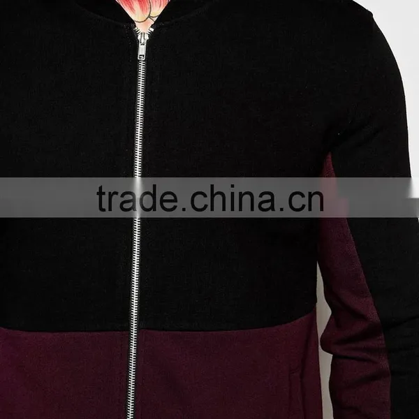 Cut & Sew Bomber Jacket photo-4