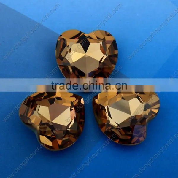 Black Diamond Heart Crystal Acrylic Rhinestones, Garment Accessories photo-4