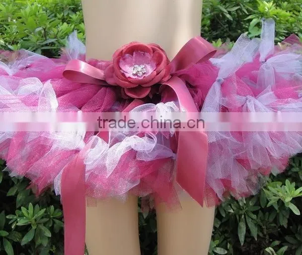 Wholesale Toddler Baby Petit Skirt Hand Weave Pettiskirts photo-2