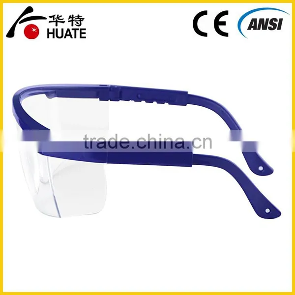High Quality Safety Goggles En166 Dust Protection Clear/amber/ Dark Safety Glasses photo-3