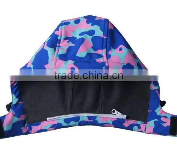 Children's Outdoor Wear Camo Jacket Colorful Coat Windbreaker Clothing photo-6