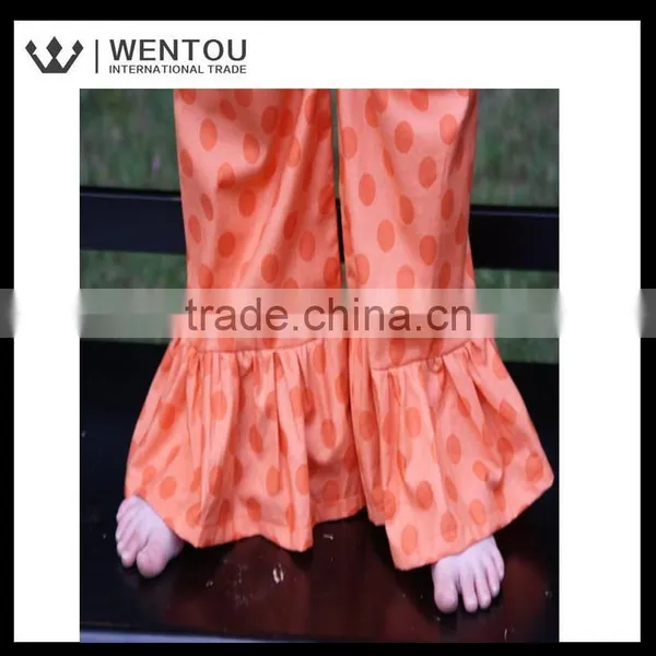 New Arrival Polka Dot Baby Girls Ruffle Pants photo-5