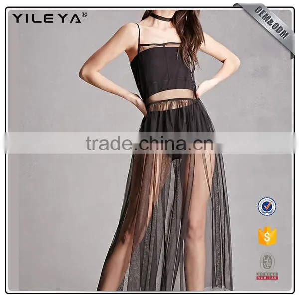 2017 Sexy Summer Women Beach Lace Sheer Mesh Lace Beach Dress Manufacturer photo-2