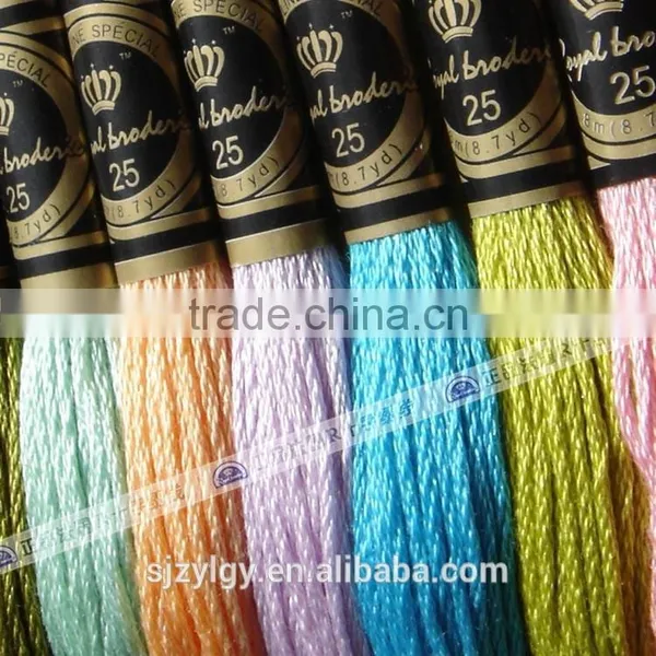 2016 Cotton Thread for Crafts Threading Similar Dmc Cotton Thread