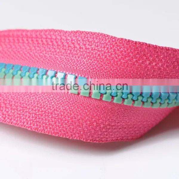 #5 C/E Non-separating Resin/Plastic Zippers, Zips photo-3
