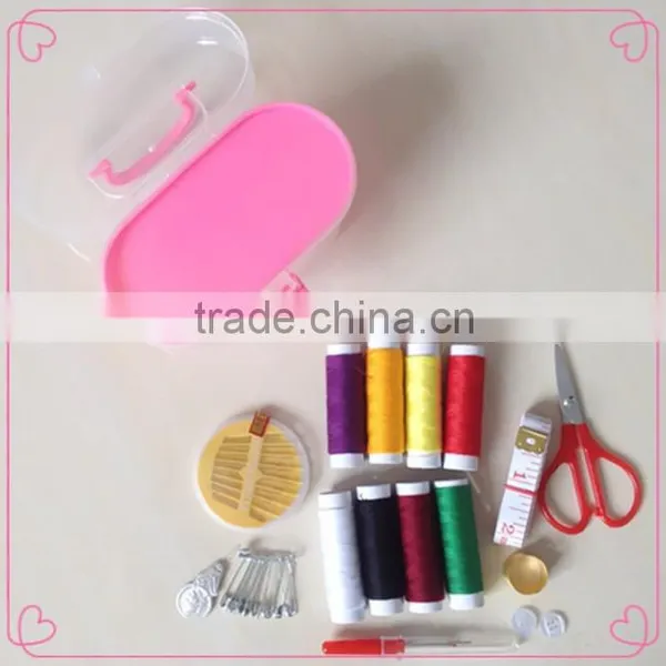 Full Complete Pink Sewing Kit With Plastic Box photo-3