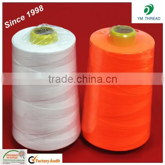 100% Polyester Material Bag Stitching Sewing Thread 12/4 20/6 20/9 photo-5