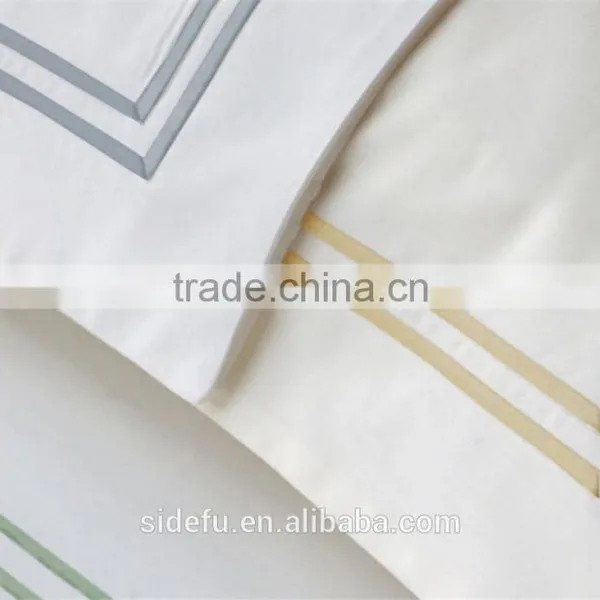 Wholesale 100% Cotton Fancy Custom Hotel Pillow Case photo-3