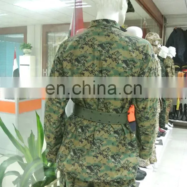 High Quality Woodland Digital Camouflage Windbreaker Jacket for Men photo-4