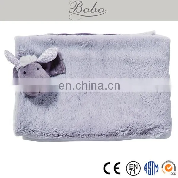Best Quality 3D Animal Polyester New Baby Fleece Blanket photo-2