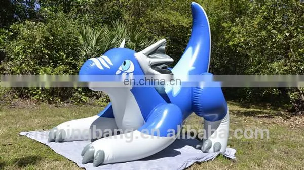 Ningbang Hot Sale Giant Inflatable Zenith Dragon Blue Color,pvc Inflatable Toy photo-2