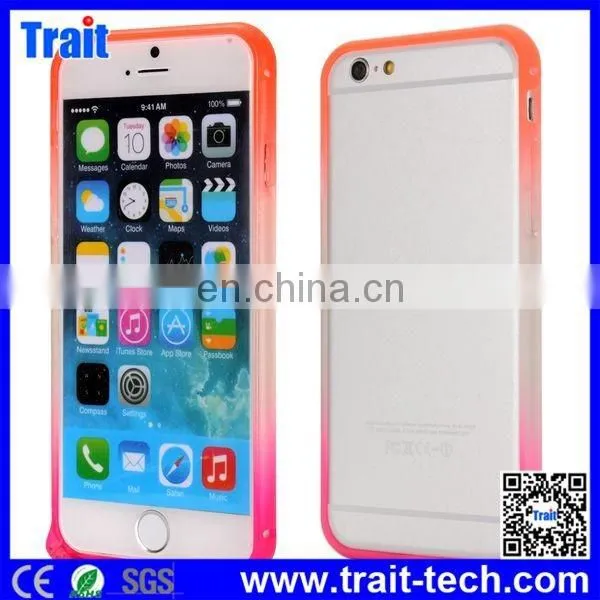Gradient Color Style Hippocampal Buckle Hard PC Bumper Case for IPhone 6 4.7 Inch,pc Cell Phone Case for Iphone Case photo-3