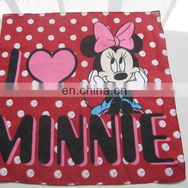 beautiful design for children's printed cotton handkerchief