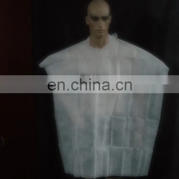 Disposable Salon PE PP Poncho Coat