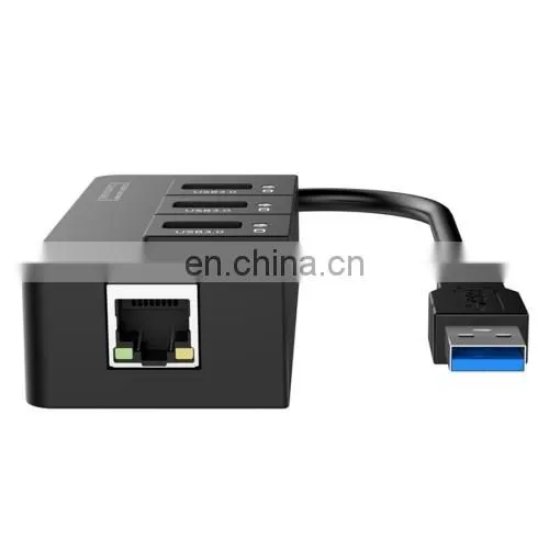 Wholesale Free Shipping USB3.0 HUB, Splitter, RJ45 Network Card photo-3