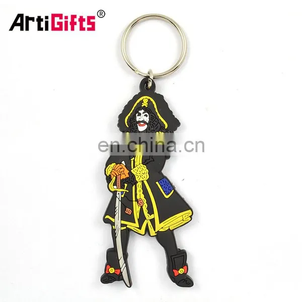 2d Custom Shaped Pvc Soft Rubber Keychains photo-6