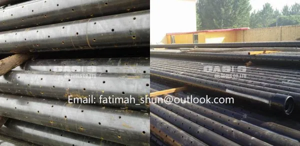 API 5CT J55 K55 N80 Perforated Casing Pipe and Tubing With Stc Connection photo-5