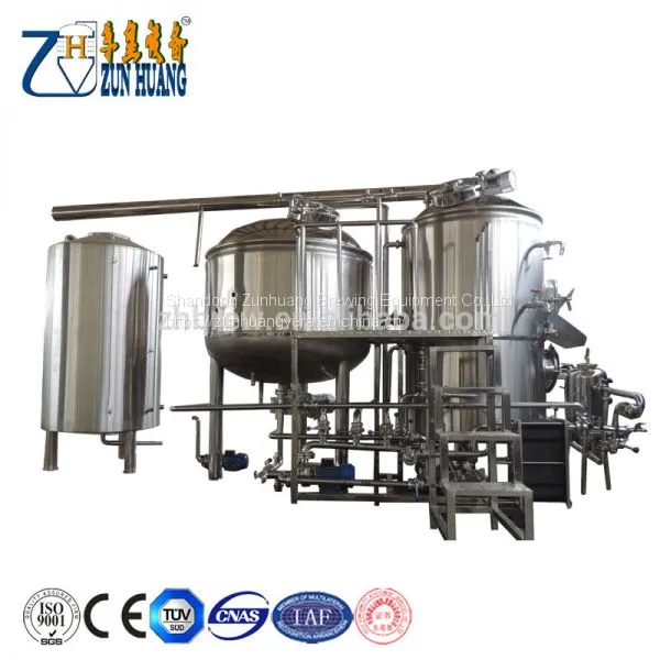 Restaurants, Bar, Brew Pub Used 300L Beer Brewing System for Micro Brewery photo-2