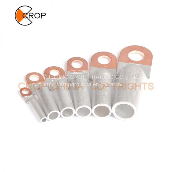 CROP Promotion Bimetallic Compression Copper Aluminum Cable Lug Terminal Connector DTL-1 Series photo-2