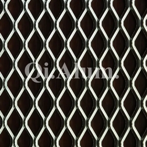 Aluminum Ceiling Expanded Metal Mesh China PVDF Paint Panel photo-3