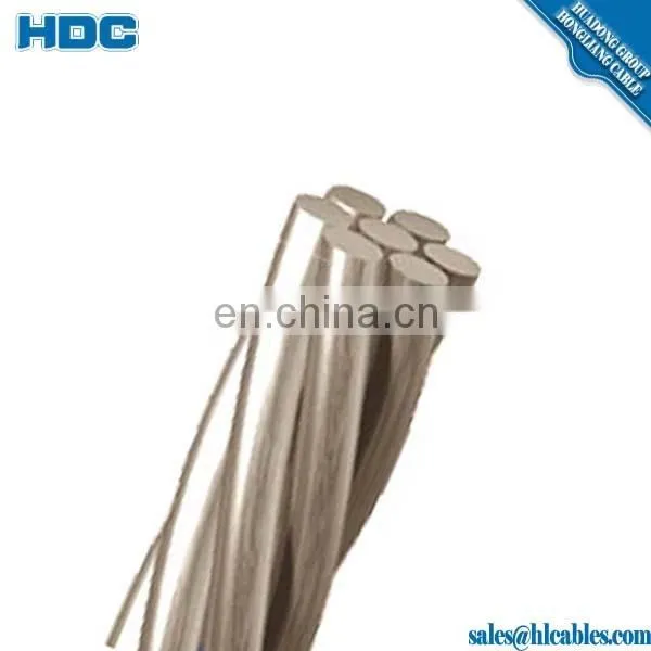 Bare Aluminum Wire AAC 1/0 AWG 7 Strands Code Poppy Conductor photo-5