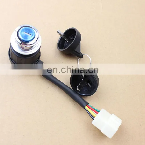 5 Wires Ignition Key Electric Switch Diesel Generator 4500 5500 6500 7500 Key Switch photo-4