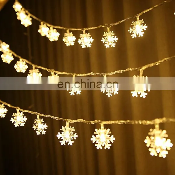 2020 Hot Sell Festival LED Lights Romantic Fairy Snow LED String Lighting For Holiday Wedding Garland Party Decoration photo-5