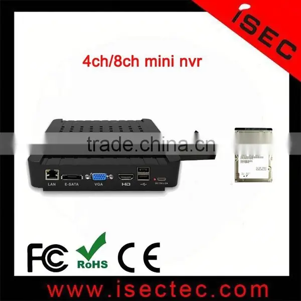 Small 4ch/8ch 1080p Super Mini Nvr for ip Securiry System photo-2