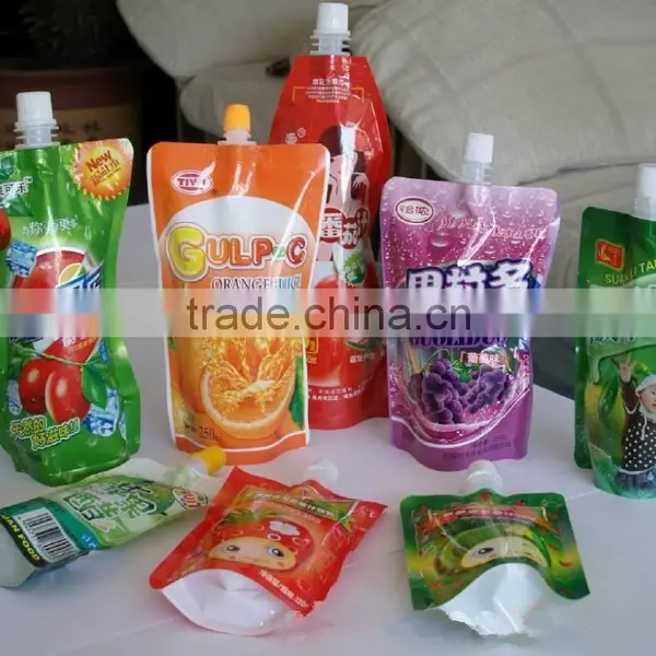 Laminated Stand up Soft Drink Plastic Bags Pouch photo-2