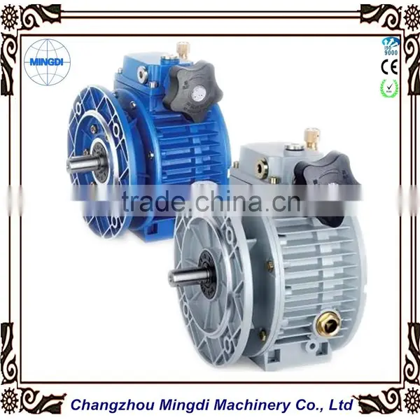 Shredder Worm Stepless Variable Speed Reducer Gear Box With Electric Motor photo-5