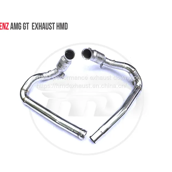 Exhaust Manifold Downpipe for Benz AMG GT GT50 Car Accessories With Catalytic Converter Header Without Cat Pipe Whatsapp008613189999301 photo-2