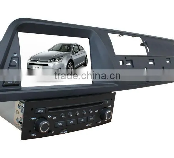 For Citroen 2013 C5 Touch Screen Double-DIN Car DVD Player In Dash Navigation System Build-In GPS/CANBUS/DVD/CD/MP3/MP4/USB/SD photo-2